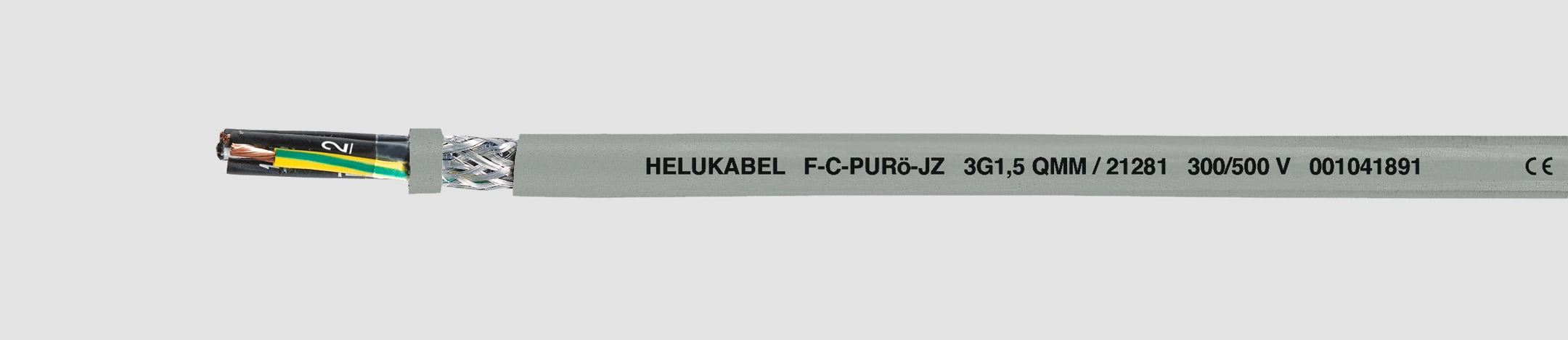 HELUKABEL ITALIA SRL - HLK21288 F-C-PURO-JZ GREY 12G1.5 QMM GREY