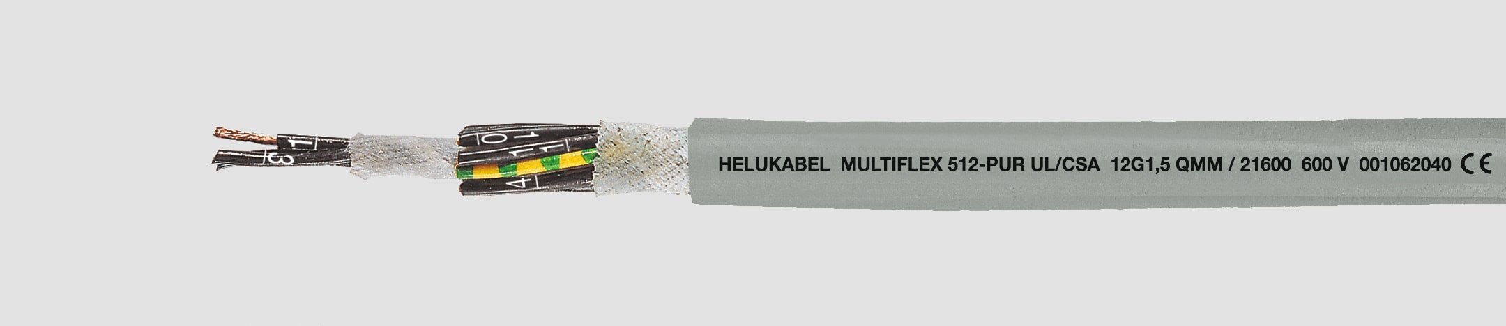 HELUKABEL ITALIA SRL - HLK21596 MULTIFLEX 512 -PUR UL/CSA 3G1.5 QMM