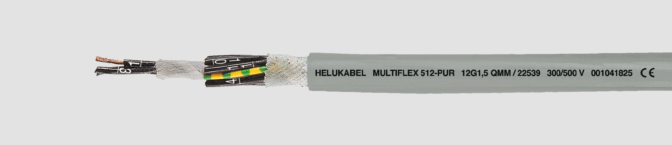 HELUKABEL ITALIA SRL - HLK22503 MULTIFLEX 512 -PUR 4G0,5 QMM GREY