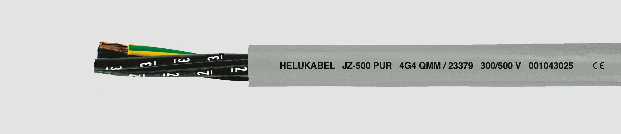 HELUKABEL ITALIA SRL - HLK23344 OZ-500 PUR 2X1 QMM GREY