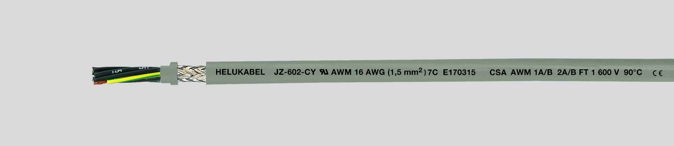 HELUKABEL ITALIA SRL - HLK82994 JZ-602-CY 7G0.5 QMM (20 AWG) GREY