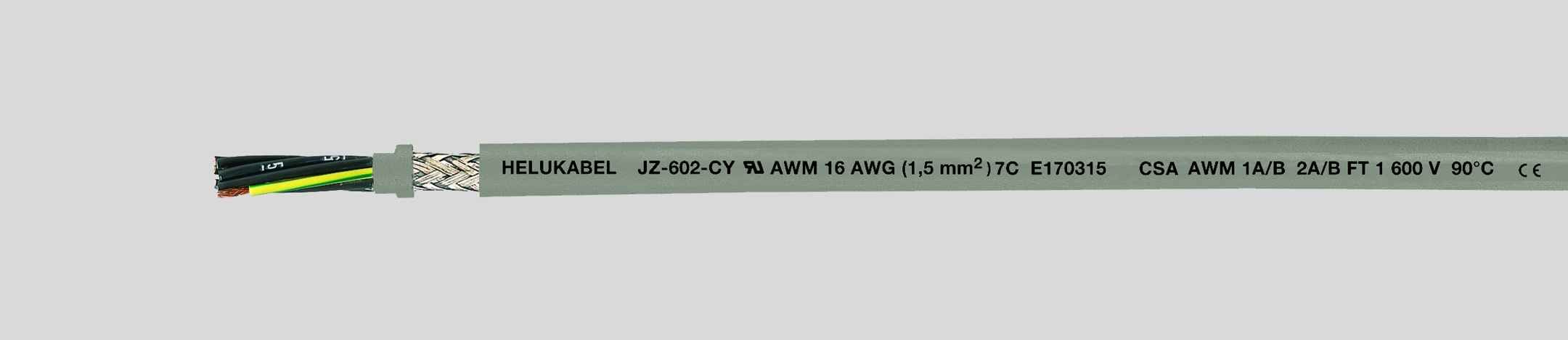 HELUKABEL ITALIA SRL - HLK82976 JZ-602-CY 25G1.5 QMM (16 AWG) GREY