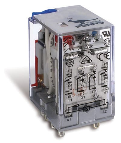 PERRY - PER1RE0405230AC *RELE MIDI 4CT 5A 250V AL.230VAC