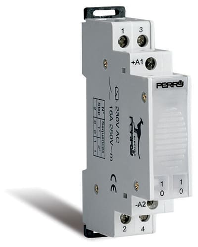 PERRY - PER1RI0224AC/M RELE IMPULSI 1 DIN 24VAC