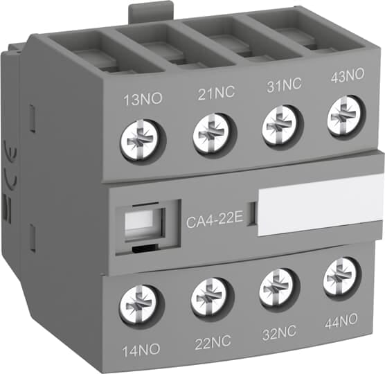 ABB SPA - ABBCA440E CA4-40E BLOCCO CONTATTI AUX 4NA FRONTALI