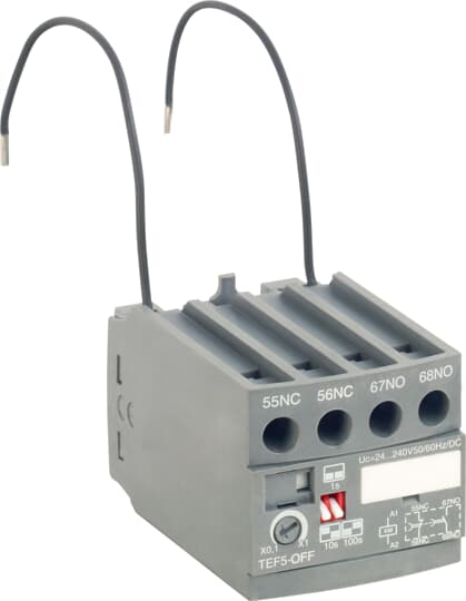 ABB SPA - ABBTEF5OFF TEF5-OFF timer elettr. rit. disecc. A/AL/AE