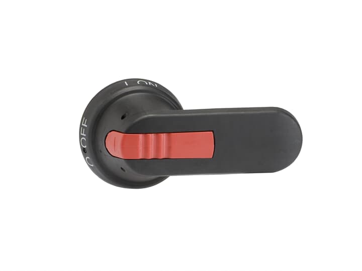 ABB SPA - ABBEO 474 0 OHB95J12T MANIGLIA A LEVA NERA 95MM TEST