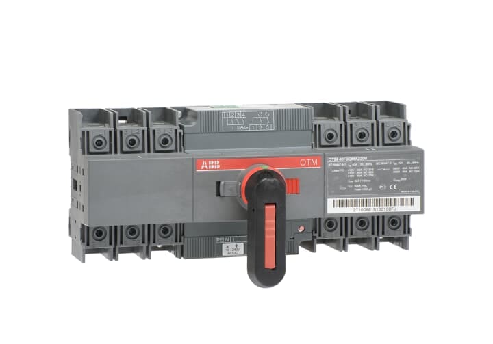 ABB SPA - ABBOTM40F3CMA230V OTM40F3CMA230V COMMUTATORE 3P 40A MOTORI