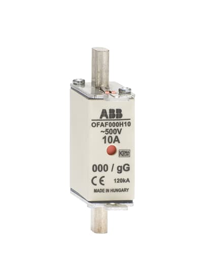 ABB SPA - ABBOFAF000H10 OFAF000H10 FUS NH000 GG 10A 500V