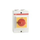 ABB SPA - ABBEO 132 4 OTP16BA3M SEZIONATORE 3P 16A IN CUSTODIA