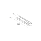 TARGETTI - TAR1T4628 CORO ACC SURF MOUNTING CHANNEL FW