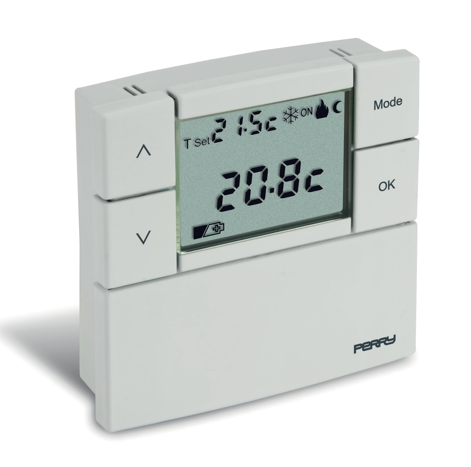 PERRY - PER1TPTE531B TERM.EL.PARETE 230V DIGITALE ZEFIRO