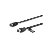 ALPHA ELETTRONICA SR - ALP86-080B CAVO DA SPINA F A SPINA 9.5 1.0MPOLY NER
