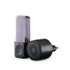 ALPHA ELETTRONICA SR - ALPDB100-01B Black Wireless Doorbell Kit with Kinetic Button up to 180m