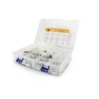 ALPHA ELETTRONICA SR - ALPESP.123 Valigetta connettori/adattatori F e antenna TV