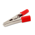 ALPHA ELETTRONICA SR - ALP21-3 Pinza coccodrillo - Rossa