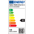 ALPHA ELETTRONICA SR - ALPJO37219250NW STRISCIA LED 230VAC 2835 140LED/M 19W...