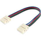 ALPHA ELETTRONICA SR - ALPJO379/033 Kit 10 cables with connector for 10mm RGB led strips