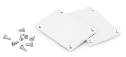 ALPHA ELETTRONICA SR - ALPJO380/097B-80 Kit due terminali di chiusura - adatti per profilo JO380/097 - 8 viti incluse