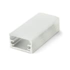 ALPHA ELETTRONICA SR - ALPJO380/098-12P Aluminum profile with flat opal PC cover - 2m