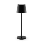 ALPHA ELETTRONICA SR - ALPJO386N Portable battery lamp - Plana Series - Black
