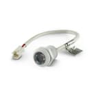 ALPHA ELETTRONICA SR - ALPJO390/015NW FAR.LED 1W 350MA 4000K ROT.BIAN.ALIM.INC
