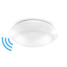 ALPHA ELETTRONICA SR - ALPJO397/025NW PLAFON. LED 16W IP66 SENS. DIM. EMERG.