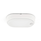 ALPHA ELETTRONICA SR - ALPJO397/042-1NW Plafoniera Led Ovale 14W - Bianco naturale - Sensore movimento - Serie Change
