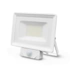 ALPHA ELETTRONICA SR - ALPJO433/022-1NW Proiettore Led Ultra Slim 20W - 230Vac - Bianco naturale - Corpo bianco - Serie Clear PIR