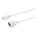 ALPHA ELETTRONICA SR - ALP23-003/10WBPAP Cable from Italian 3 poles 16A Plug to Italian 10/16A Socket - White - 10m