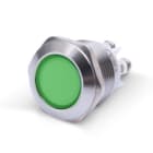 ALPHA ELETTRONICA SR - ALPLL9069-03-14S INDICATORE ACCIAO-AVVIT.-24V ROSSOVERDE
