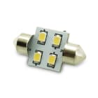 ALPHA ELETTRONICA SR - ALPJO546/4 LAMP.LED FESTOON 12V 0.76W L31MM B.FRED