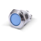ALPHA ELETTRONICA SR - ALPLL9069-03-15S INDICATORE ACCIAO-AVVIT.- 24V ROSSO BLU