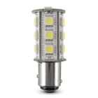 ALPHA ELETTRONICA SR - ALPJO548/15WW Lampadina a Led BAY15D - 2W - 10-30Vdc - Bianco caldo