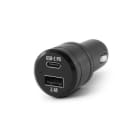 ALPHA ELETTRONICA SR - ALPKR130 30W USB Car charger with Power Delivery - 2 ports - 1x type C PD + 1x 5V 2.4A