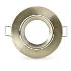 ALPHA ELETTRONICA SR - ALPLS280-032BR/1 Bronze Led lamp support - adjustable ring - Ø83mm - Base NOT included