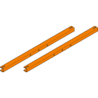 ALPHA ELETTRONICA SR - ALPSU-SOLAR-P013 COPPIA PROFILI 680MM PER PANNELLO 160W