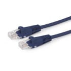 ALPHA ELETTRONICA SR - ALP95-706/1-01BLB Network patch cord cable in Copper Cat.5e Blue U/UTP, LSZH - halogen-free - 1m