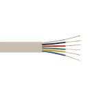 ALPHA ELETTRONICA SR - ALPWTR496A/T CAVO TEL 6 POLI PIATTO AVORIO