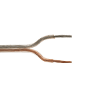 ALPHA ELETTRONICA SR - ALPWTR50/100 CAVO PIATTINA 2X1MM - TRASPARENTE