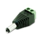 ALPHA ELETTRONICA SR - ALP28-06 Adapter from DC ø5,5-2,5mm plug to clamp