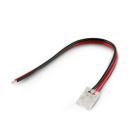 ALPHA ELETTRONICA SR - ALP30-10082C Connettore per PCB 8mm - Strip/Cavo 15cm - Per strisce SMD/COB monocolore - Serie Fly