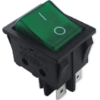 ALPHA ELETTRONICA SR - ALP320-008 INT NOR BILANCERE 2P ON/-/OFF FASTON 6.3