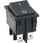 ALPHA ELETTRONICA SR - ALP320-012 INT NOR BILANCERE 2P ON/-/OFF FASTON 6.3