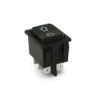 ALPHA ELETTRONICA SR - ALP320-013 PULSANTE BILANCERE 2P ON/OFF/ON F6.3