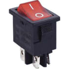 ALPHA ELETTRONICA SR - ALP320-052 INT MIN BILANCERE 2P ON/-/OFF FASTON 4.8