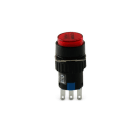 ALPHA ELETTRONICA SR - ALP330-072-1 PULSANTE PUSH 230V 2NO-2NC ROTONDO ROSSO
