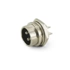ALPHA ELETTRONICA SR - ALP40-40 DIN panel mount plug - 4 poles