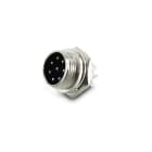 ALPHA ELETTRONICA SR - ALP40-52 DIN panel mount plug - 8 poles