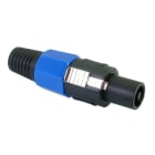 ALPHA ELETTRONICA SR - ALP41-10 Spina compatibile speakON 4 Poli con passacavo per altoparlante